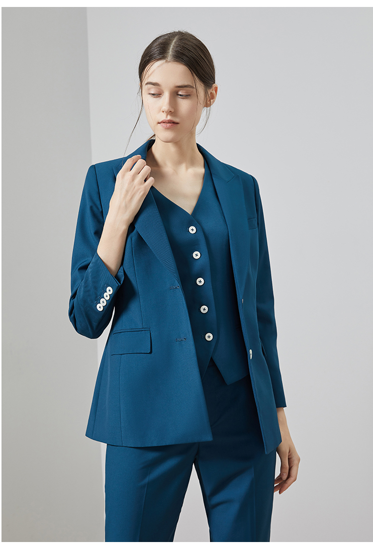 高端職業(yè)套裝女總裁商務(wù)小西服春秋時尚氣質(zhì)